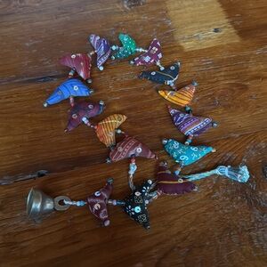 🐦 15 Tota Bird Bell Prosperity Hens Mobile 28”